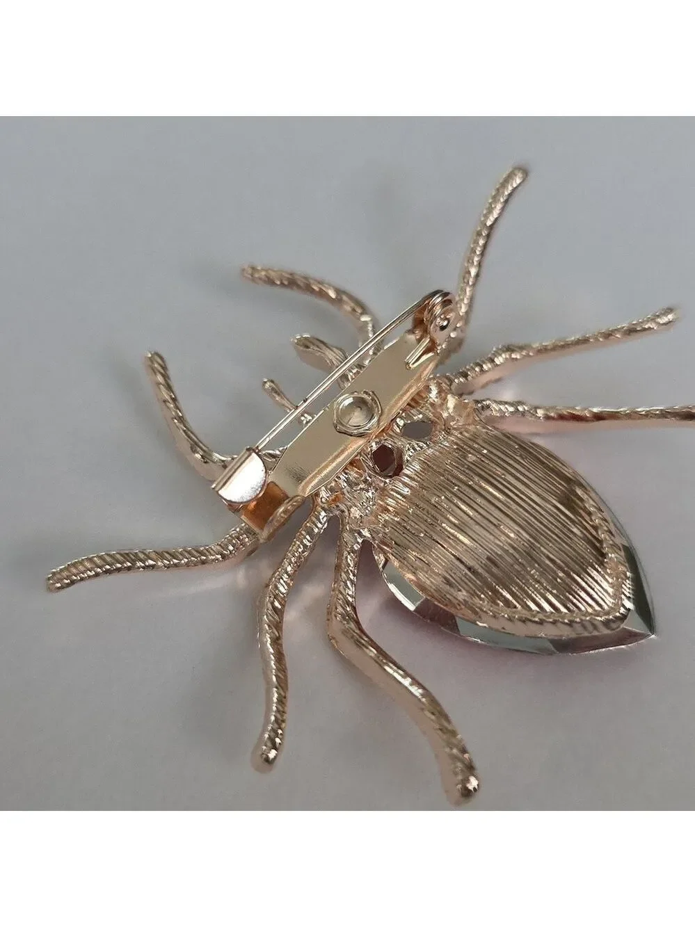 SPIDER Brooch  Simulated DIAMONDS